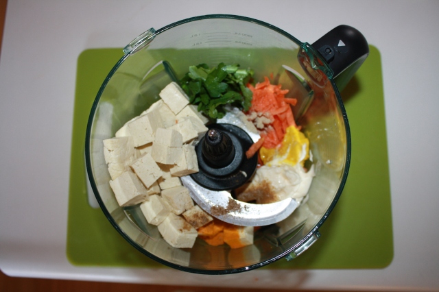 Tofu spread ingredients